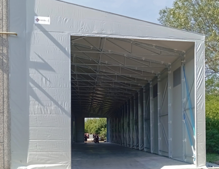 Coperture industriali in PVC GE.SA.